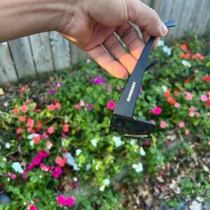 Burberry women’s unisex matte black sunglasses